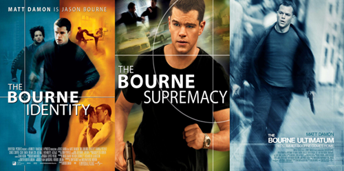 The initial Bourne trilogy