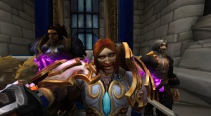 with the King of Stormwind 